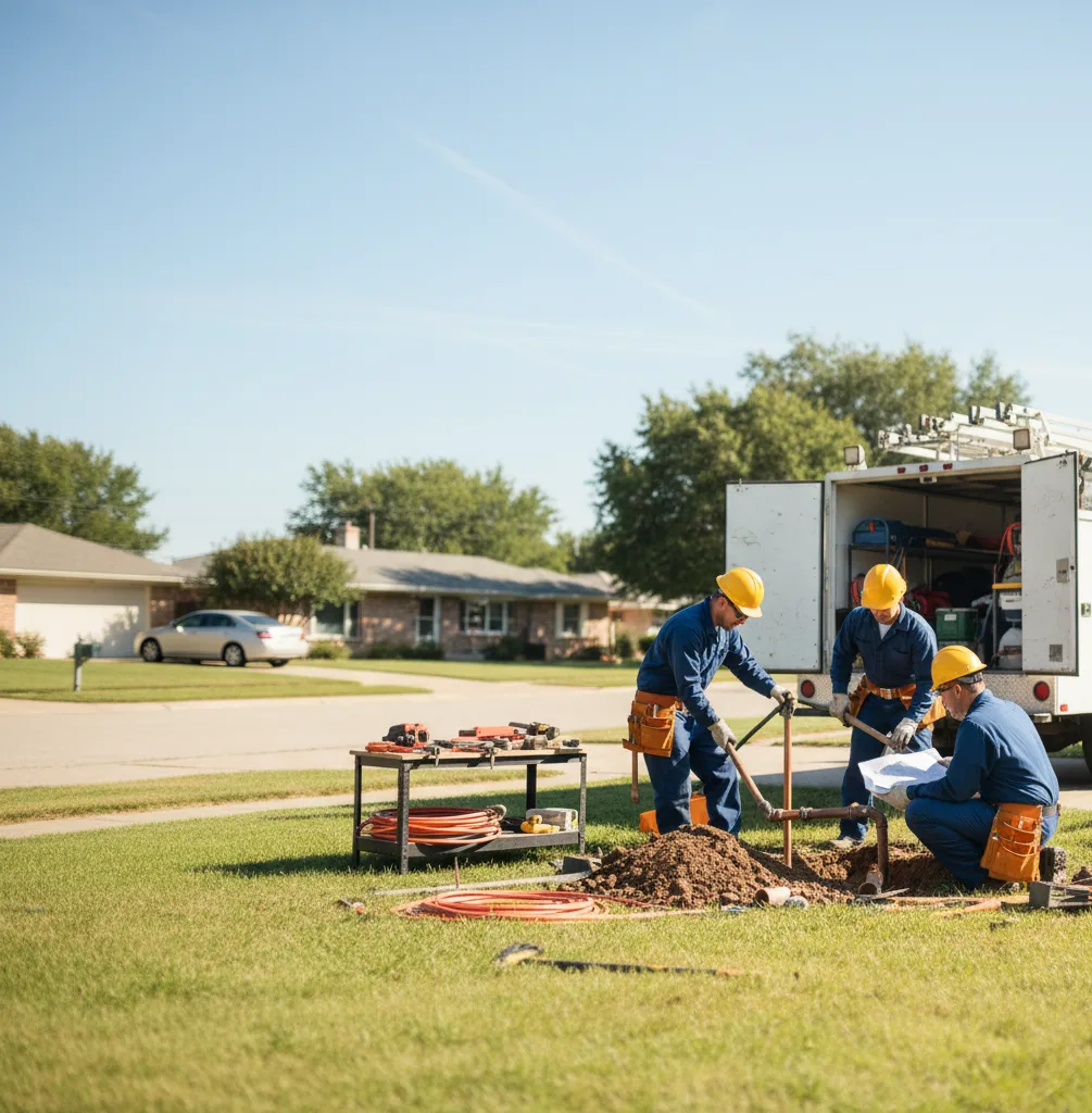 Sewer Line Repair in Inez, TX